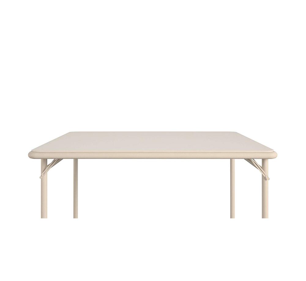 美品】Cosco ブラウン 正方形 折りたたみテーブル 34インチ Amazon.com