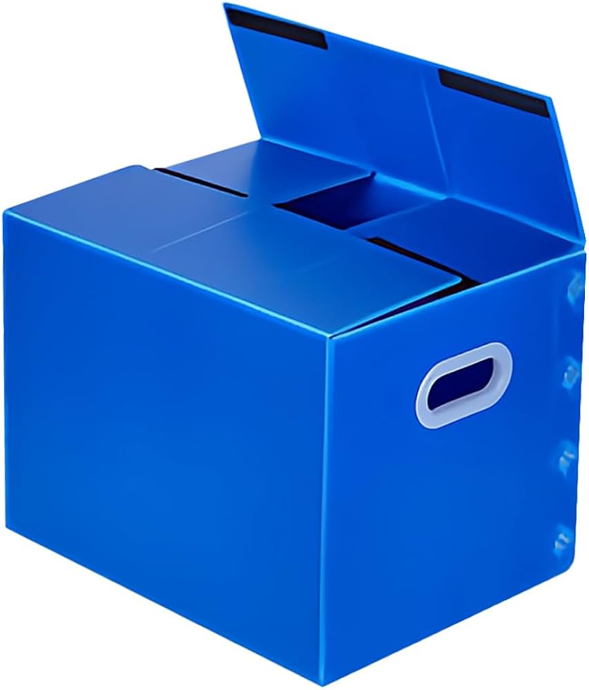 Amazon.co.jp: JIALAGESA 収納ボックス 折りたたみ式プラダン製 収納