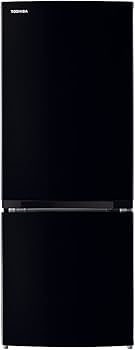 Amazon.co.jp: 東芝 冷蔵庫 幅47.9㎝ 153L セミマットブラック GR