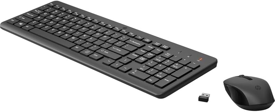Amazon | HP 150 有線マウスとキーボードコンボ - フルサイズ 薄型