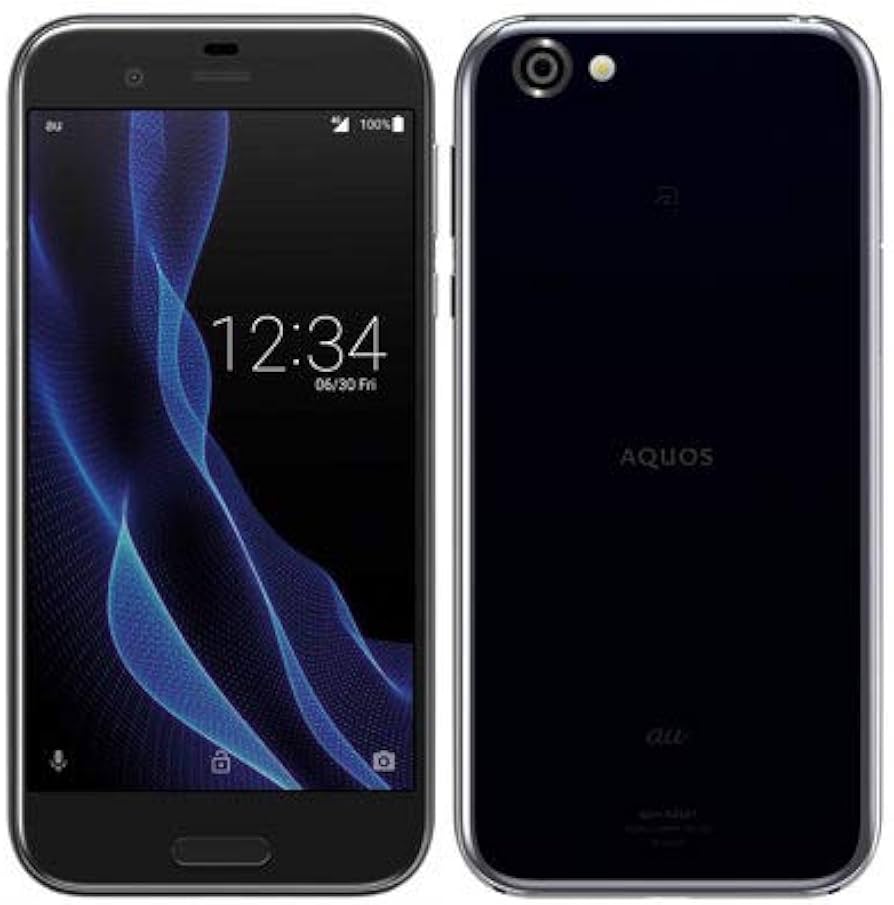 Amazon | SHARP 【SIMロック解除済】au AQUOS R SHV39 Mercury Black