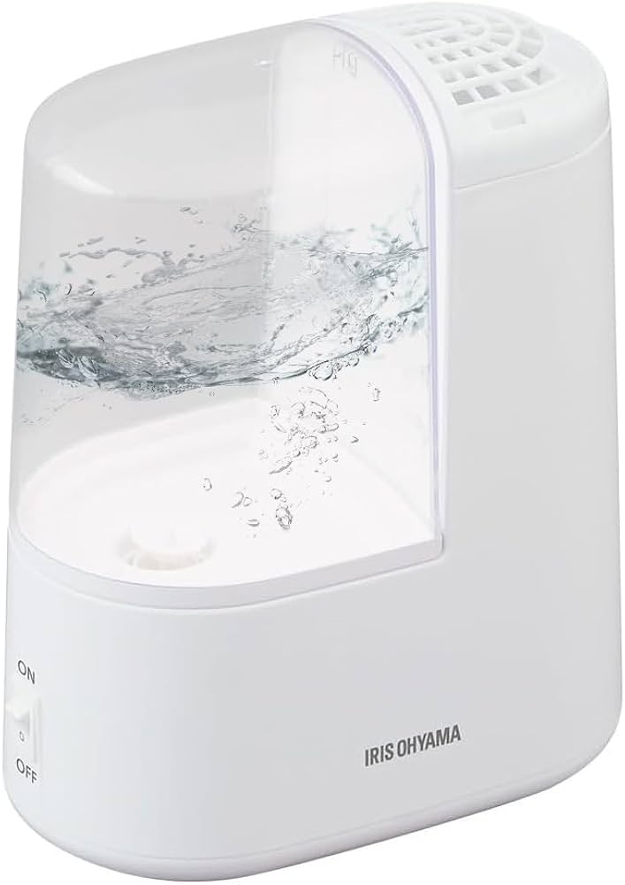 Amazon.co.jp: IRIS OHYAMA SHM-120R1-W, Steam Humidifier (Heated