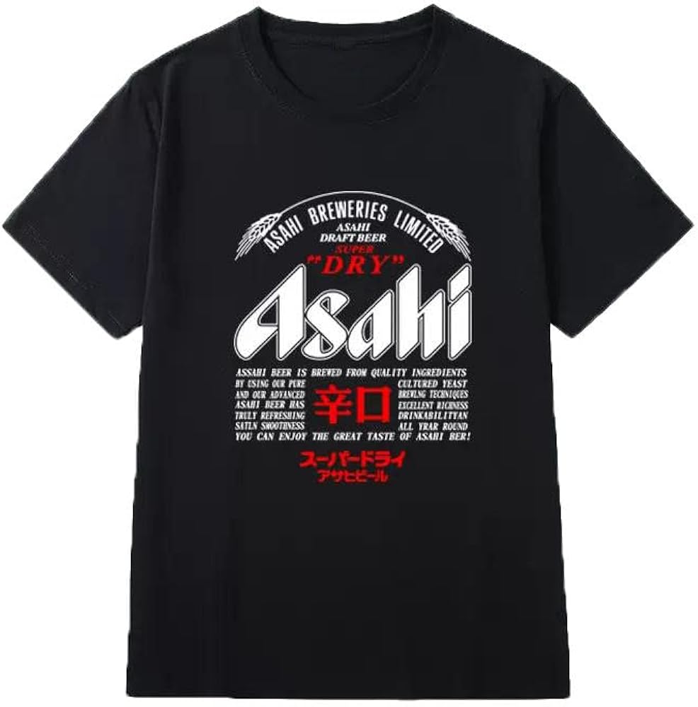 Amazon | [BNOIYPP] 半袖Tシャツ アサヒ スーパードライ Asahi
