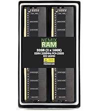 NEMIX RAM 64GB (2X32GB) DDR4 3200MHZ PC4-25600 2Rx8 1.2V CL22 288