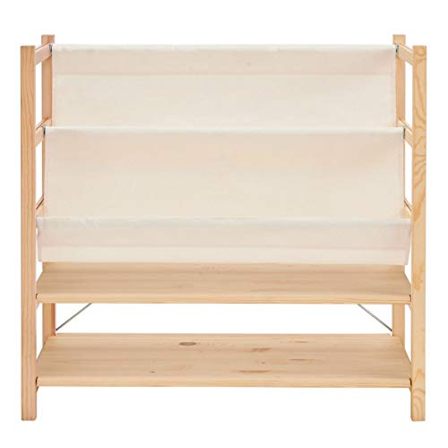 無印良品 パイン材ユニットシェルフ用・帆布マガジンラック・幅86cm用