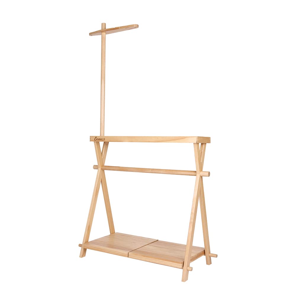 Amazon.co.jp: キャンプ インディアンハンガー ウッド ハンギング