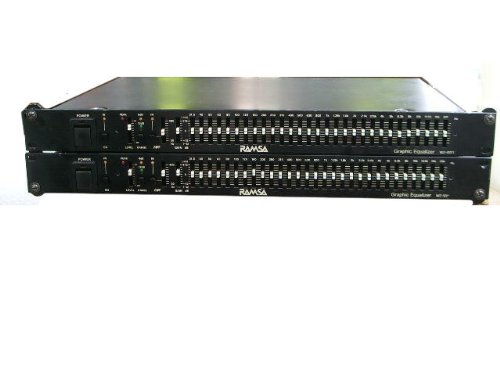 Amazon | グラフィックイコライザー ラムサ WZ-9311 モノラル2台 六か