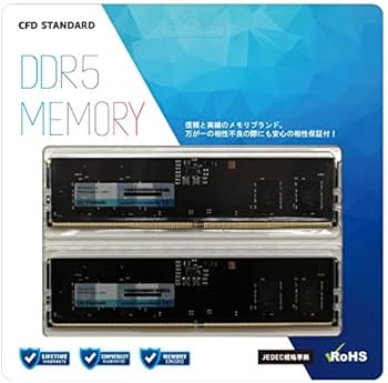 Amazon | CFD販売 デスクトップPC用メモリ DDR5-5600 (PC5-44800) 16GB