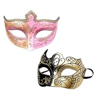 Amazon.co.jp: Archnote 仮面 ベネチアンマスク 仮面舞踏会 マスク お