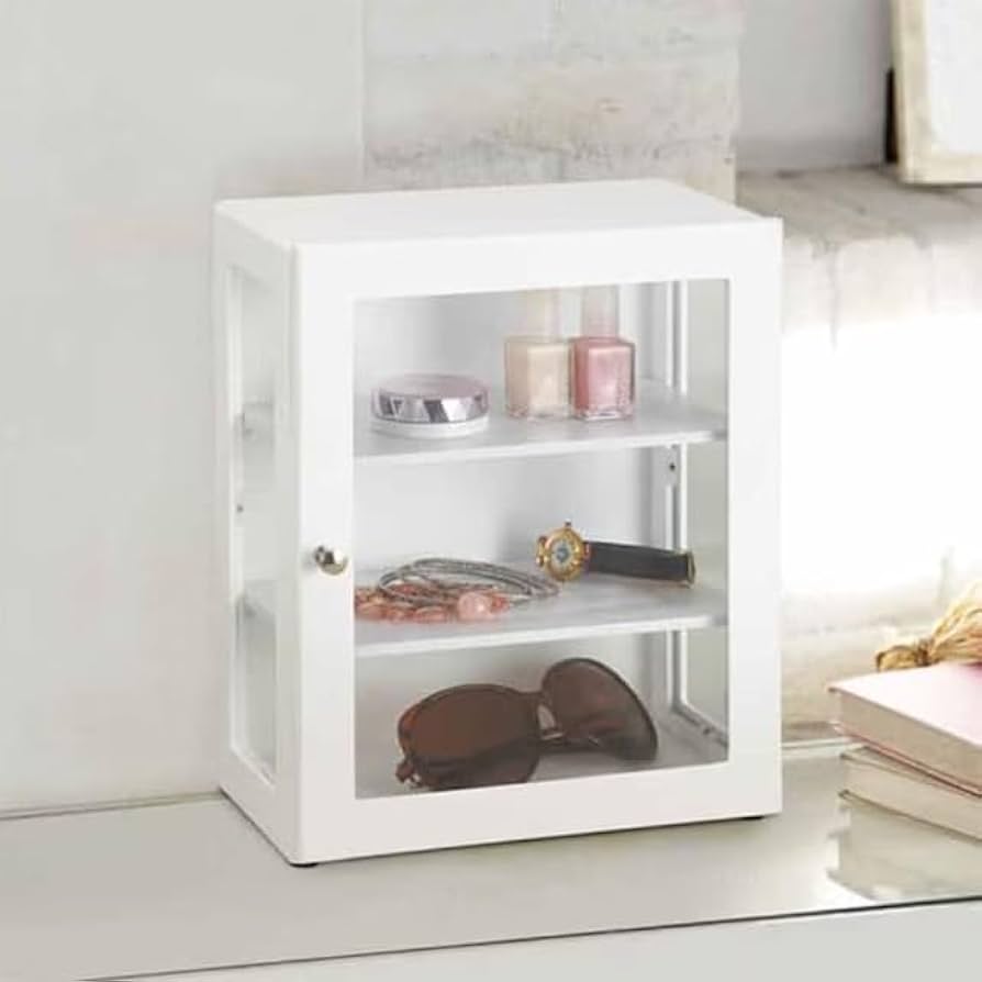 Amazon｜ニトリ(NITORI) アクセサリーケース SOFIA-ES ホワイト 幅22