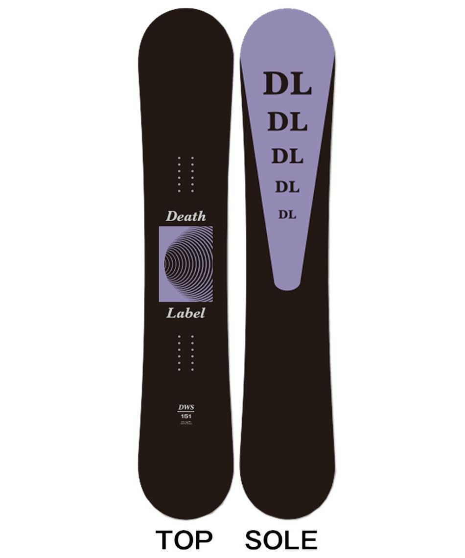Amazon | デスレーベル スノーボード 板 メンズ ディーダブリューエス