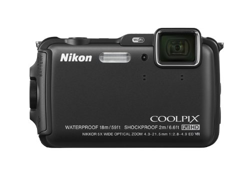 Amazon | Nikon デジタルカメラ AW120 防水 1600万画素 クールブラック