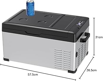 Amazon.co.jp: Sumeriy 車載冷蔵冷凍庫 25L -20℃～20℃ 急速冷凍 大容量