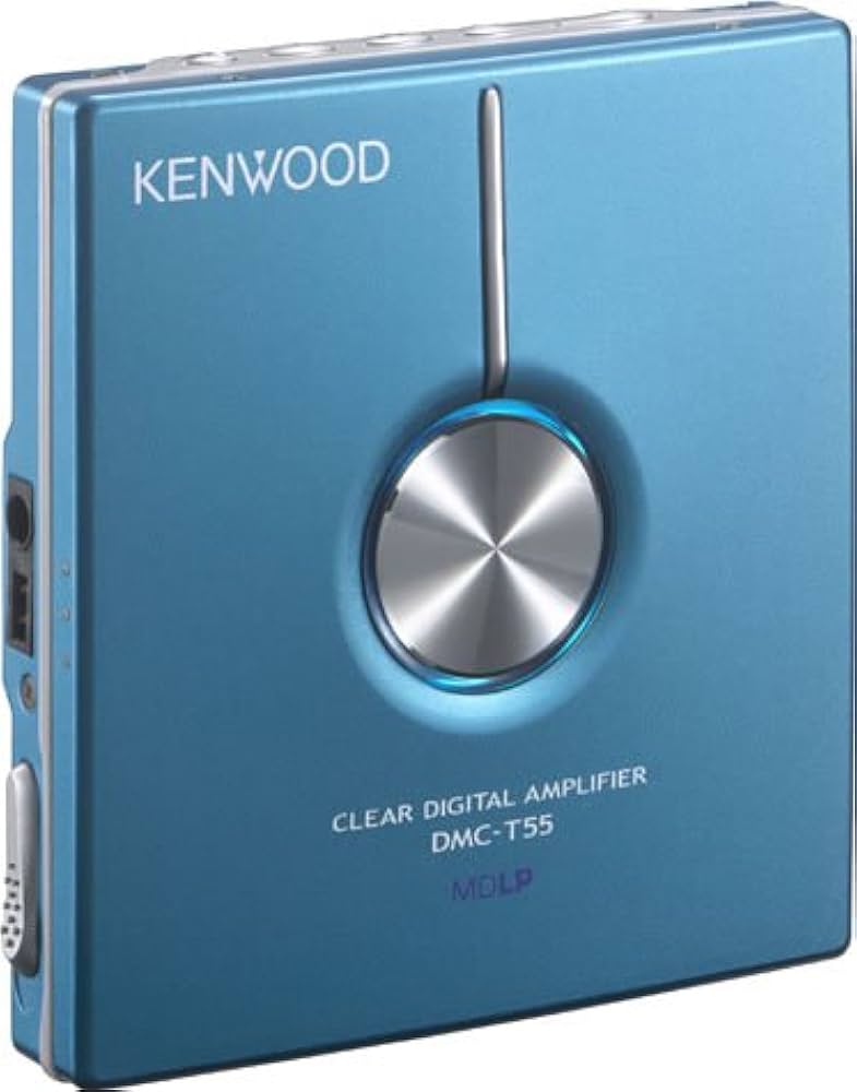 Amazon.co.jp: KENWOOD DMC-T55-L ポータブルMDプレーヤー ブルー