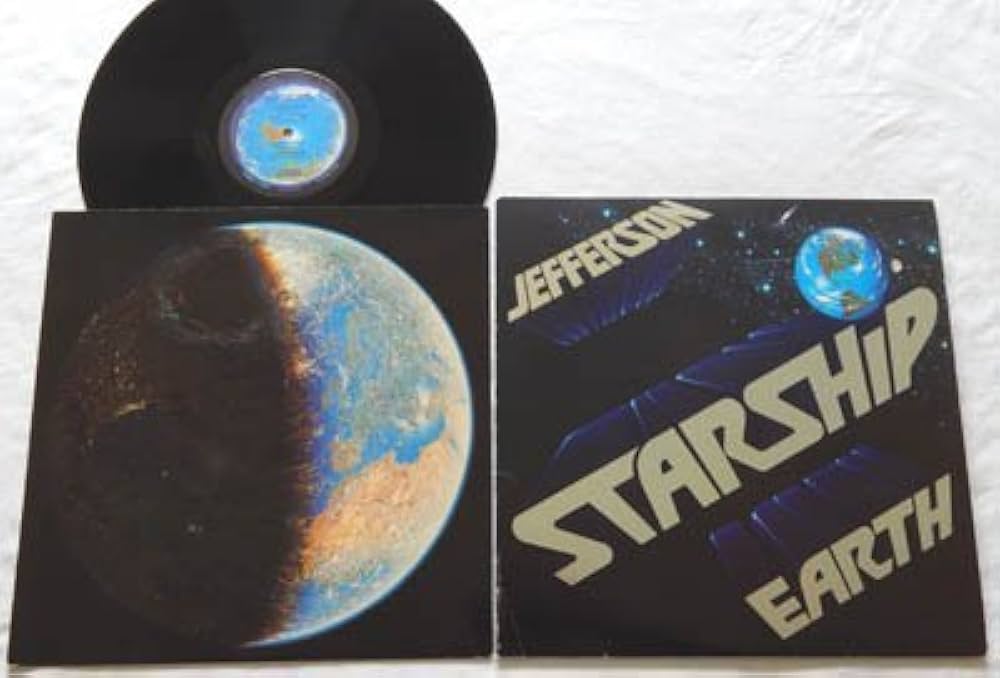 Jefferson Starship LP Earth (ONE) - Grunt Records 1978 - Paul