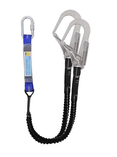 Amazon.co.jp: [OVZEXAO] ランヤード 安全帯 2丁掛け フルハーネス用