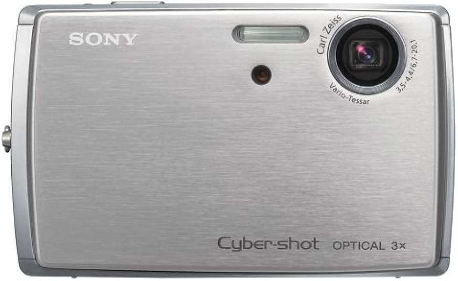 Amazon.com : Sony Cybershot DSCT33 5.1MP Digital Camera with 3x