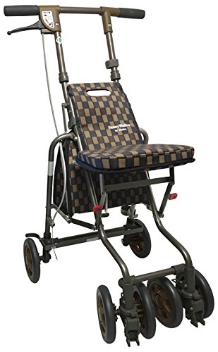 島製作所 島製作所 サニーウォーカーAW-III Bブラウン シルバーカー