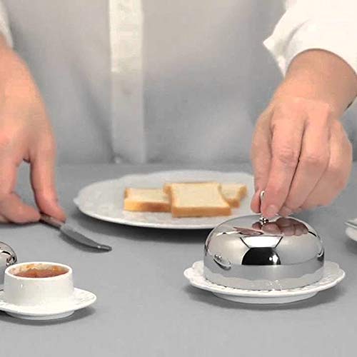 Amazon｜【正規輸入品】 ALESSI アレッシィ Dressed バターディッシュ