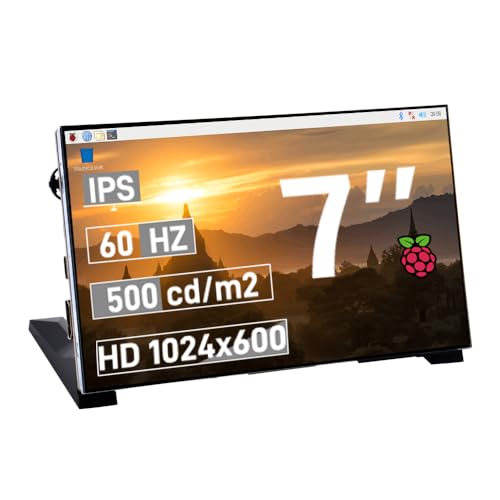 Amazon.co.jp: GeeekPi 7インチ 1024x600 IPS LCD モニター (非タッチ
