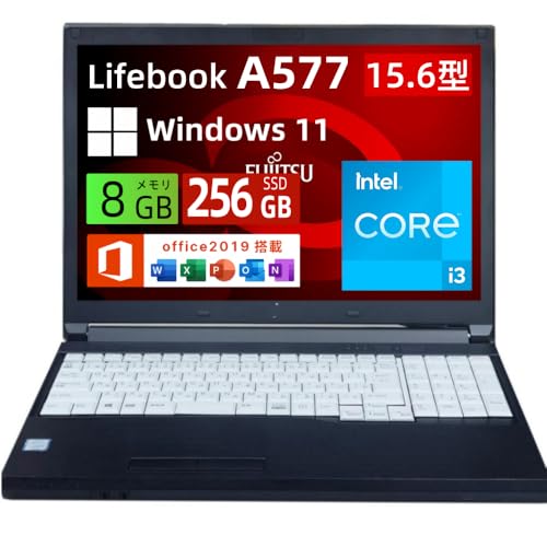 Amazon.co.jp: 【整備済み品】ノートパソコン 富士通 LIFEBOOK A577