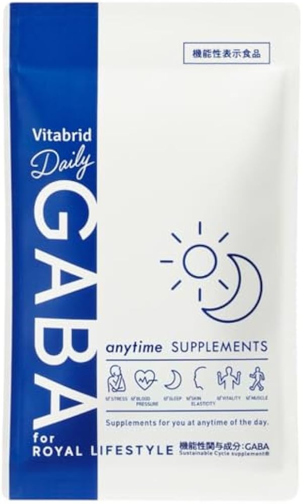 Amazon.co.jp: Daily GABA (機能性表示食品 / 30粒×1袋 / 15日分) 自然