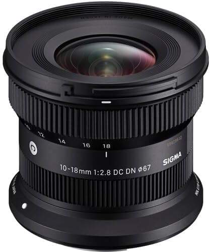 Amazon.com : Sigma 10-18mm f2.8 DC DN Contemporary Lens for Sony E