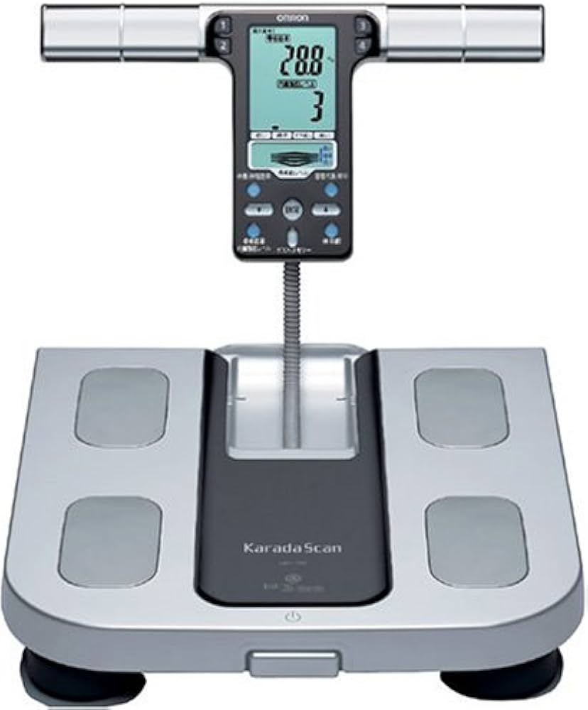 Amazon | OMRON 体重体組成計 カラダスキャン コントロール シルバー
