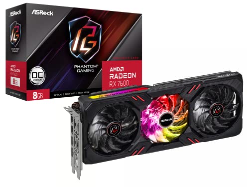 Amazon | ASRock Radeon / RX7600 搭載 グラフィックボード GDDR6 8GB