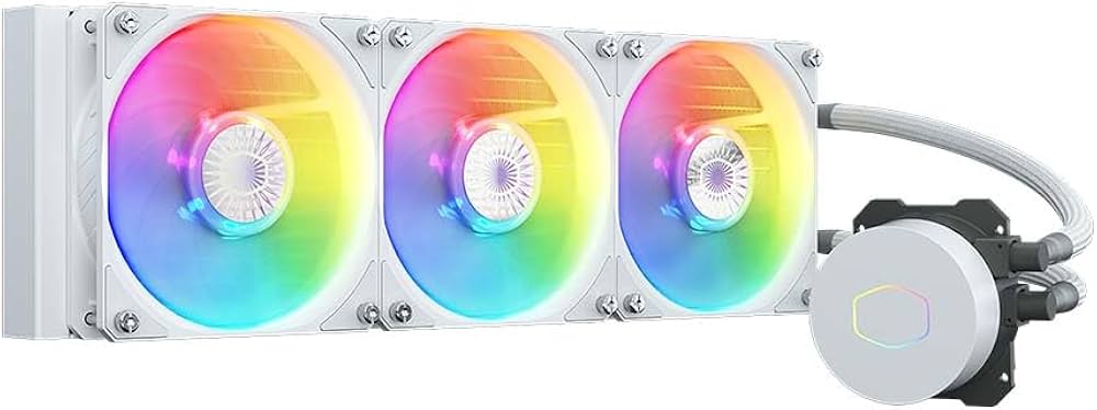 Amazon | CoolerMaster MasterLiquid ML360L V2 ARGB White Edition