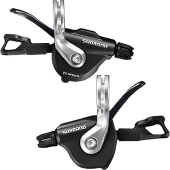 Amazon.com : Shimano Shift Lever RS700 dble 11sp Flat bar,Black