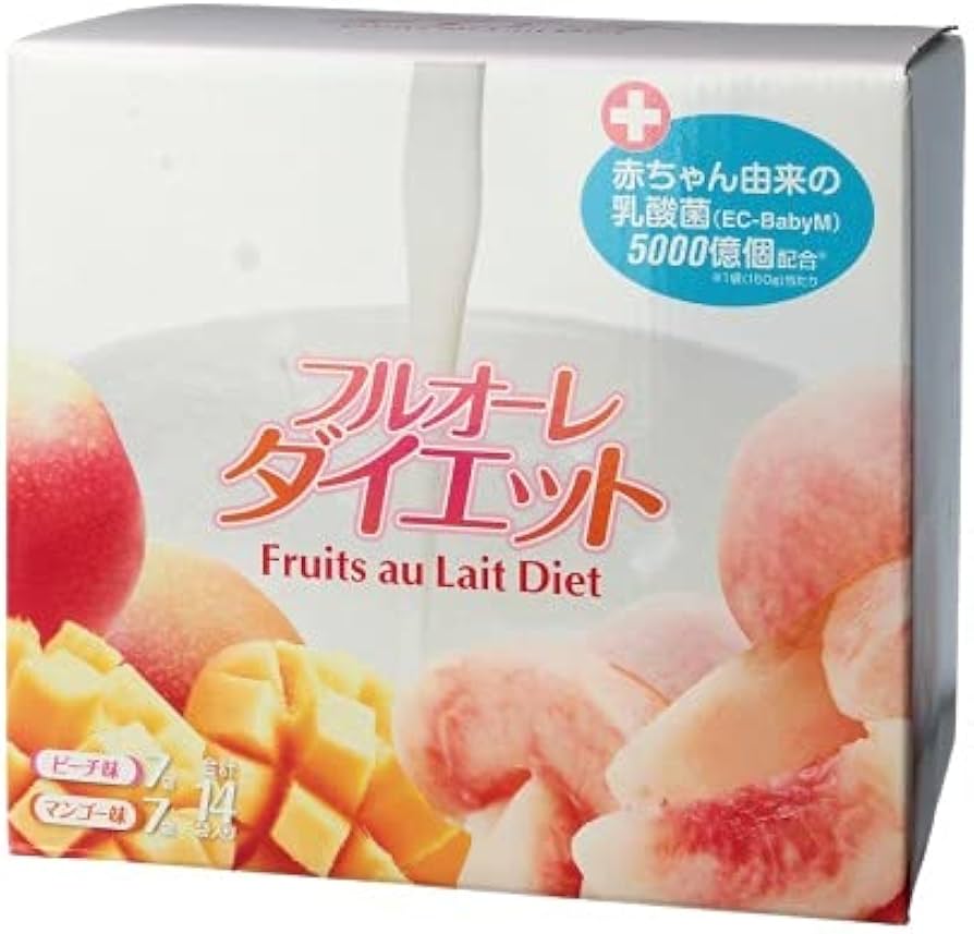 Amazon | フルオーレダイエット乳酸菌5000億個プラス 【マンゴー味