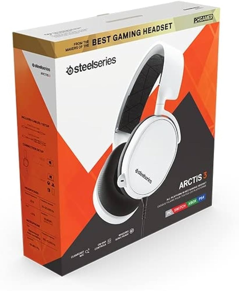 Amazon.co.jp: SteelSeries ゲーミングヘッドセット マイク付き 有線