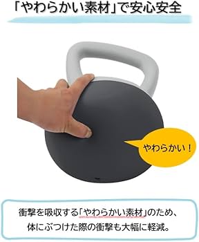 Amazon | KETTLEBELLKON（ケトルベル魂）EZグリップソフトケトルベル