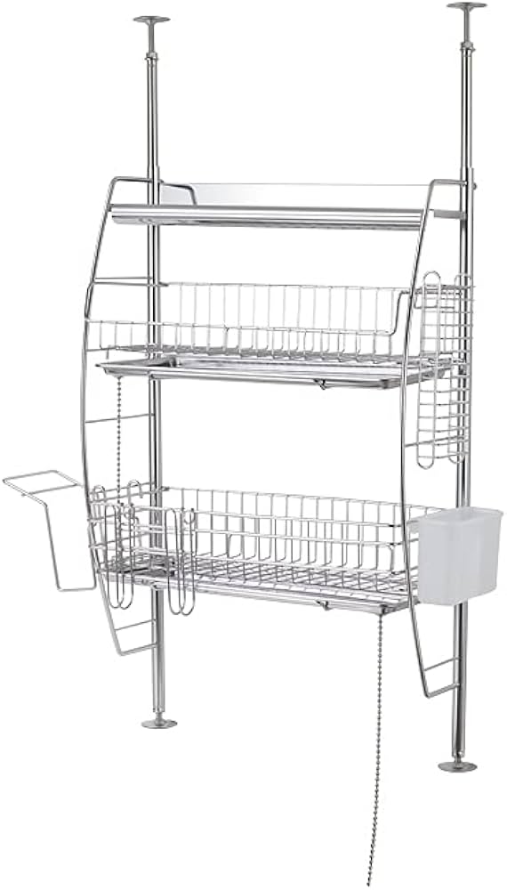 Amazon｜ビーワーススタイル 省スペースなのに大容量 水切りラック