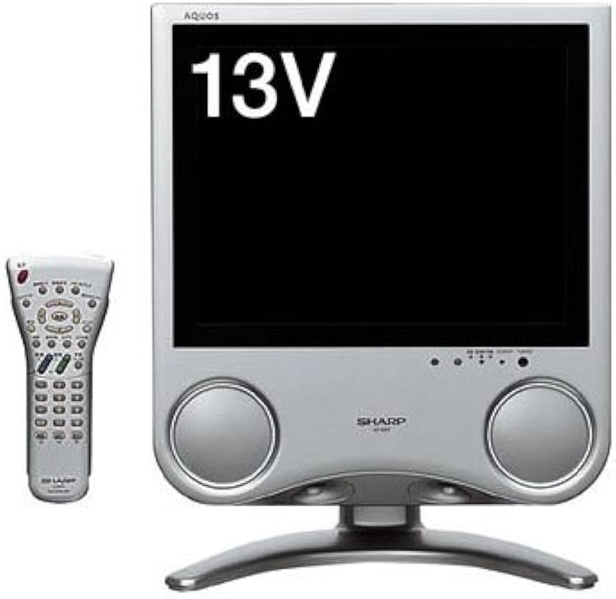 Amazon | シャープ 13型 液晶テレビ シルバー AQUOS LC-13C7-S