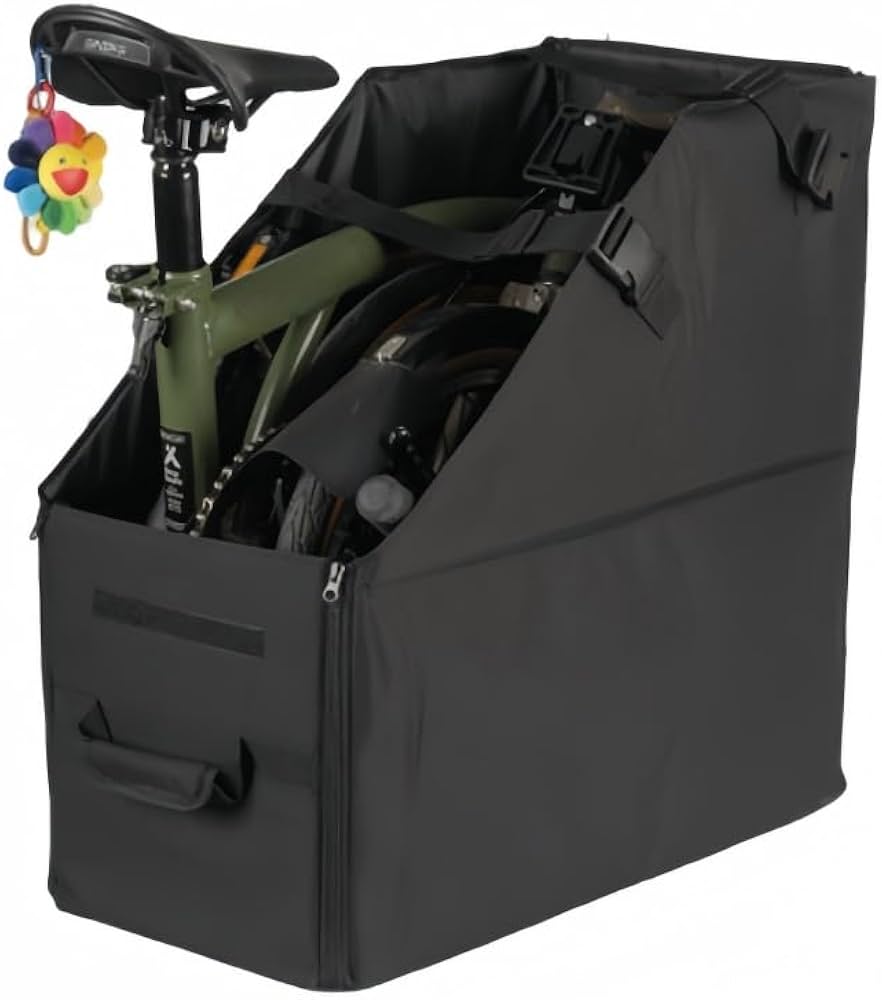 Amazon | YOROXRG 折りたたみ自転車収納ボックス、自転車トラベル