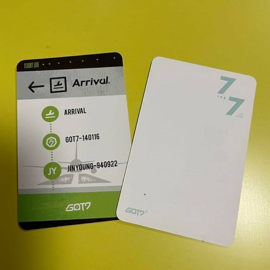 Amazon.co.jp: GOT7 ガッセ グッズ ジニョン トレカ 2枚 jinyoung