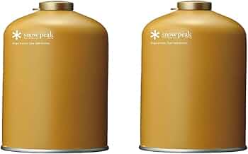 Amazon | スノーピーク キャンプ ガス ギガパワーガス500プロイソ 2本
