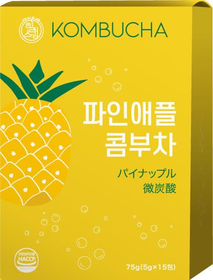 Amazon.co.jp: ヒルズラボ コンブチャ HEALSLAB KOMBUCHA パイナップル