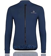 Amazon | [ Morethan ] サイクルジャージ 裏起毛 (長袖/秋 冬/S/グレー