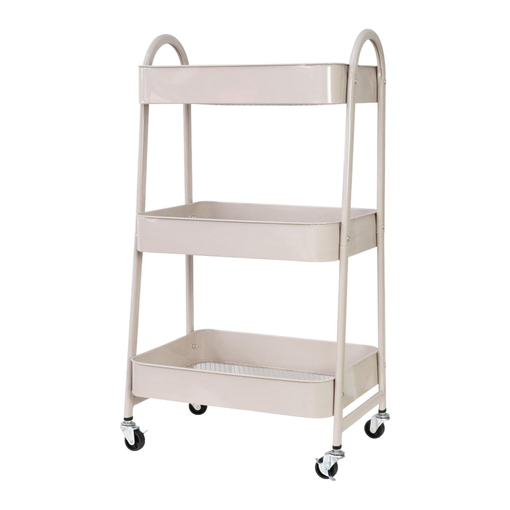 Amazon.co.jp: キッチンワゴン/キッチンカート / 3段ワゴン / 3段