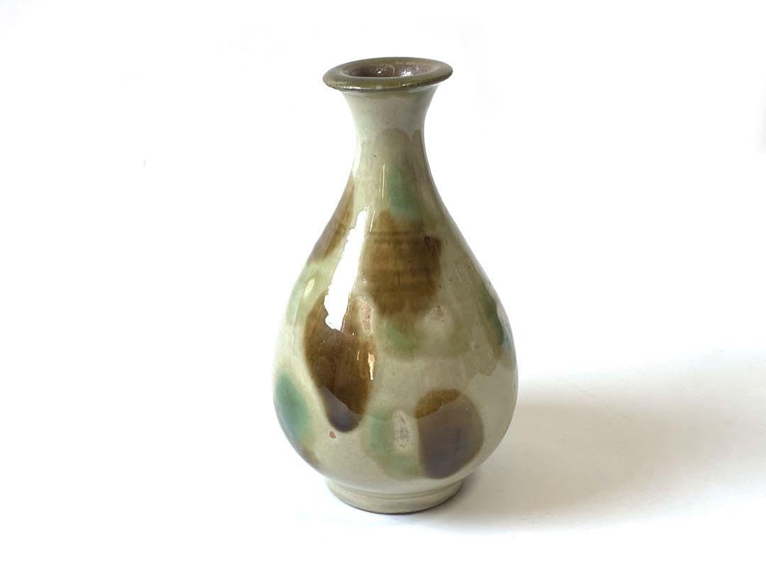 Amazon.co.jp: 陶芸家 作家物 金城吉彦 三彩 徳利 壺屋焼 やちむん