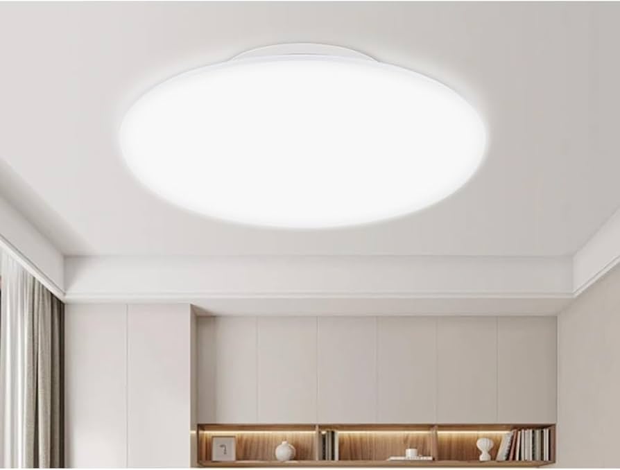 Amazon.co.jp : LEDシーリングライト 電球色 6畳 小型シーリングライト