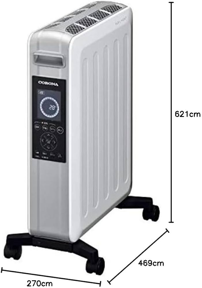 Amazon | DHS-1219-SW(ホワイトシルバー) ノイルヒート オイルレス