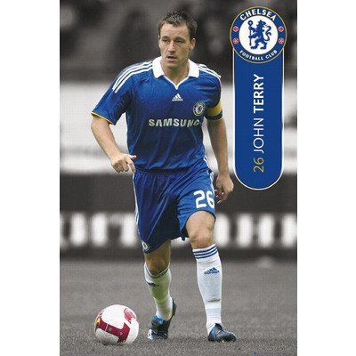Amazon.co.jp: ジョン・テリー(チェルシー) 08/09 ポスター : スポーツ