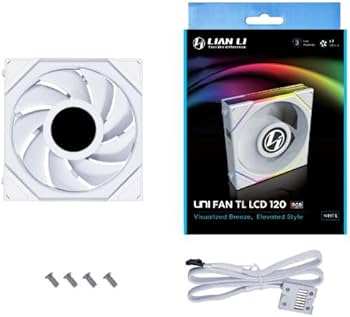 Amazon.co.jp: Lian-Li ユニファン TL LCD 120mm RGB ケースファン