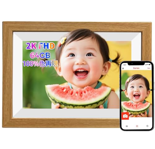 Amazon.co.jp: FHD1920×1280 64GB内蔵 デジタルフォトフレーム 【2025