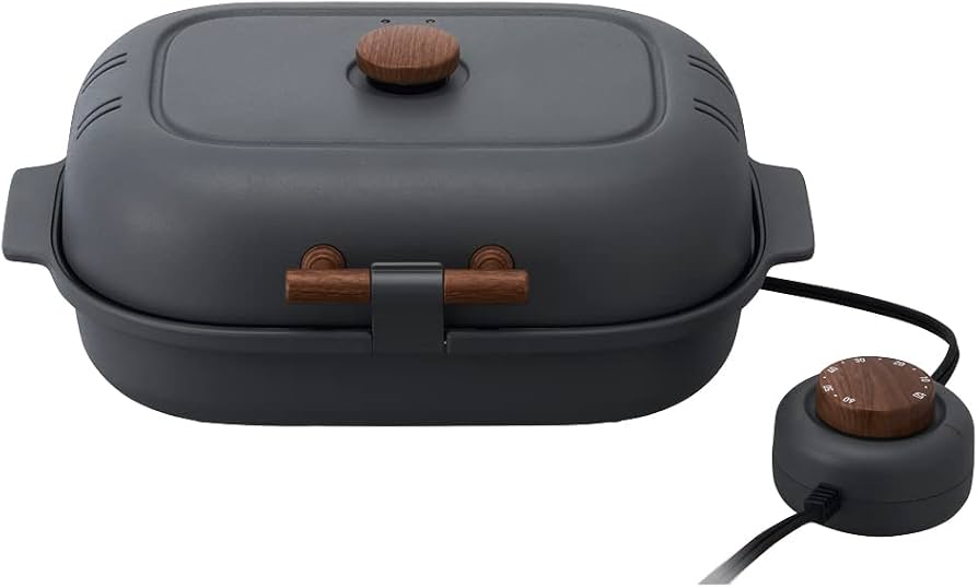 Amazon | ドウシシャ 焼き芋メーカー タイマー付き 平面プレート付き