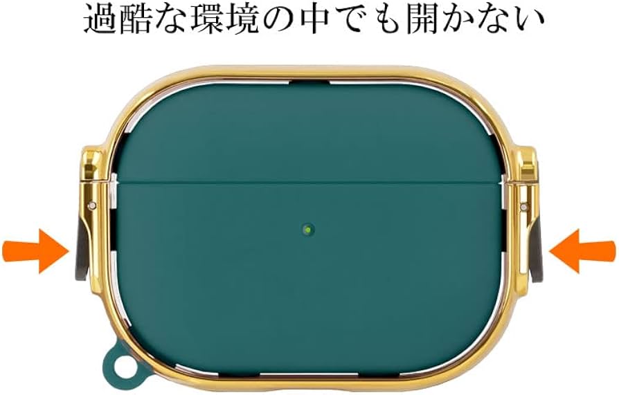 Amazon | ZENIX DESIGN TECH Airpods 第3世代 用 ケース カラビナ付き